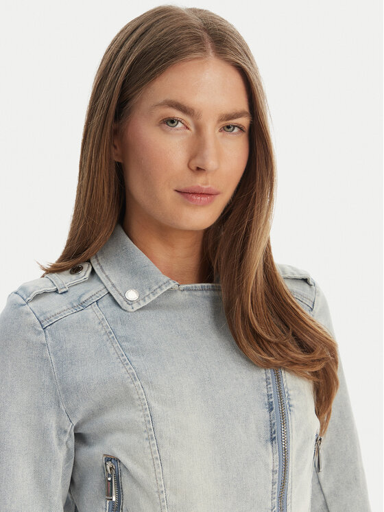 Morgan Morgan Traper jakna 241-VAMMY Svijetloplava Regular Fit