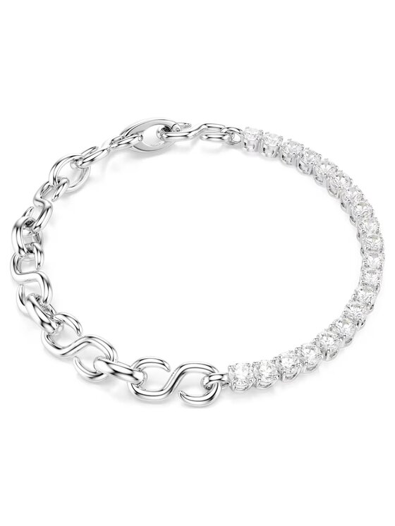 Swarovski Swarovski Bransoletka Matrix 5753926 Srebrny