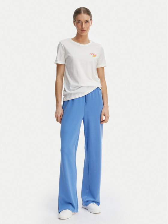 ONLY ONLY Тишърт Kita 15291465 Бял Regular Fit