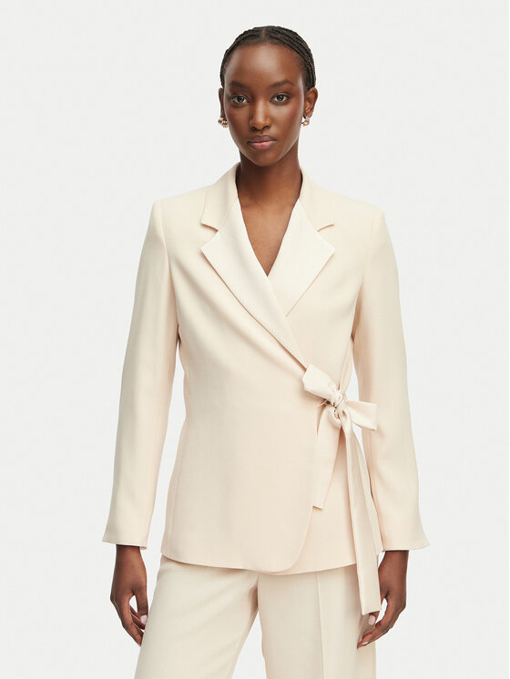 Marella Marella Pintsak Geleda 2613041102 Beež Slim Fit