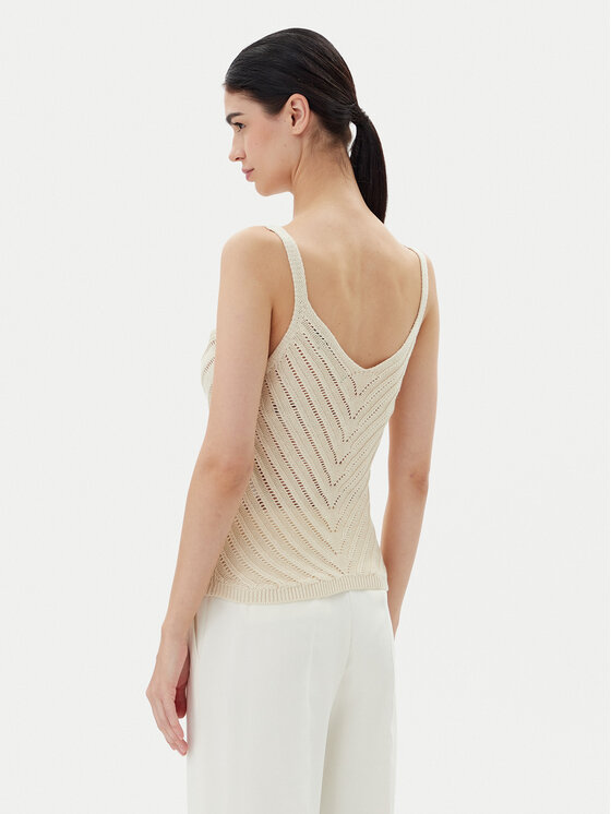 Vero Moda Vero Moda Felső Peru 10326463 Bézs Regular Fit