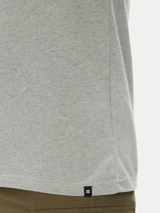 DC DC T-shirt ADYZT05373 Siva Regular Fit