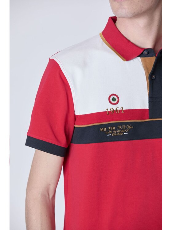 Aeronautica Militare Aeronautica Militare Polo 251PO1867P173 Rosso Regular Fit
