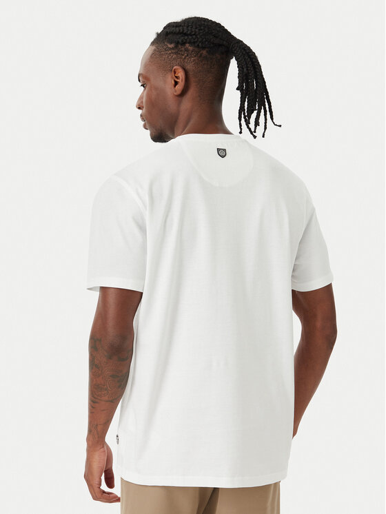 Beverly Hills Polo Club Beverly Hills Polo Club T-särk M1623-HR Valge Regular Fit