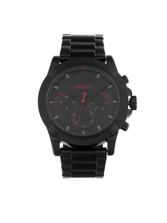 HUGO Hugo Laikrodis Impress 1530296 Juoda