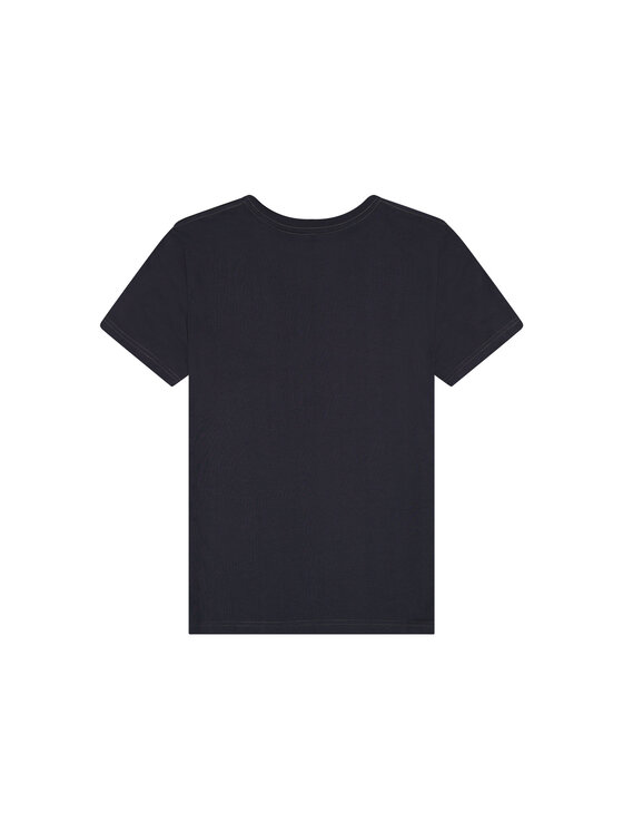 Wrangler Wrangler T-shirt SIGN OFF TEE Blu Regular Fit