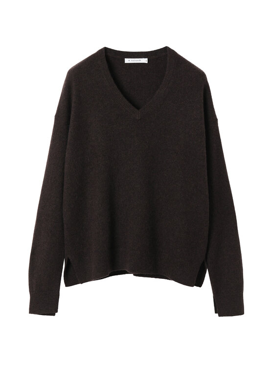 TATUUM TATUUM Sweter RETRA Brązowy Classic Fit