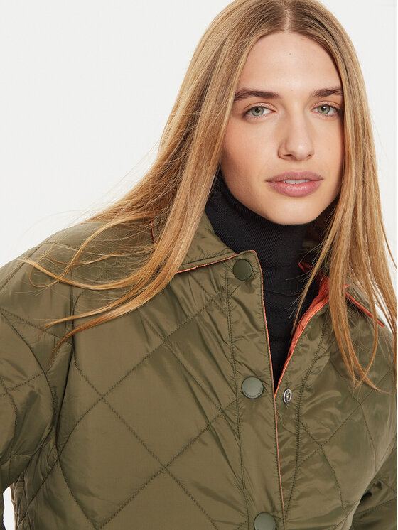 Pepe Jeans Pepe Jeans Kurtka przejściowa Caty PL402441 Zielony Relaxed Fit