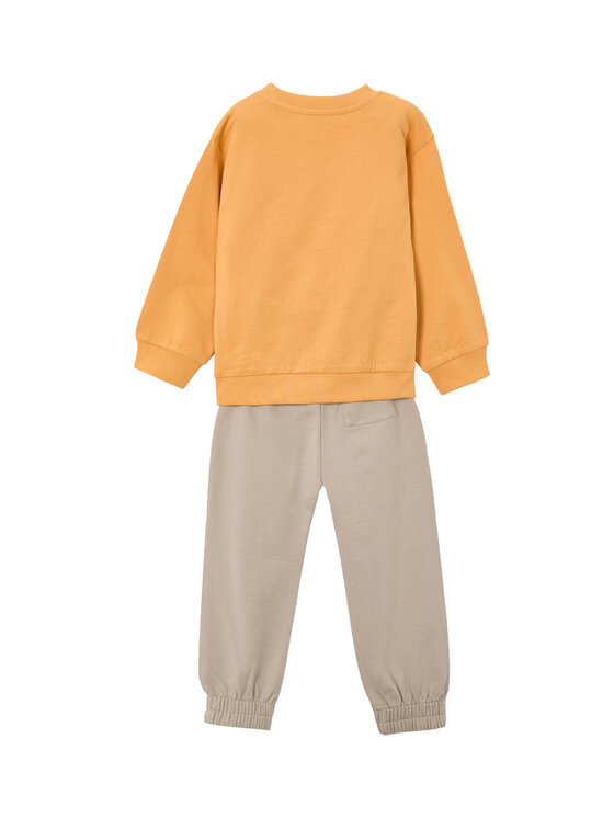 Mayoral Mayoral Dres 3882 Żółty Regular Fit