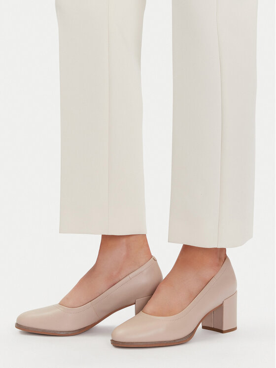 Clarks Clarks Туфлі Freva 55 26181336 Бежевий