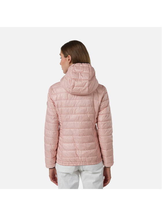 Rossignol Rossignol Kurtka puchowa W Rossi Light Hood Jkt Różowy Regular Fit