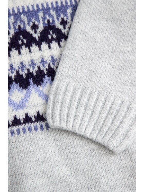 Coccodrillo Coccodrillo Sweter ZC6172101WBJ-019 Szary Regular Fit