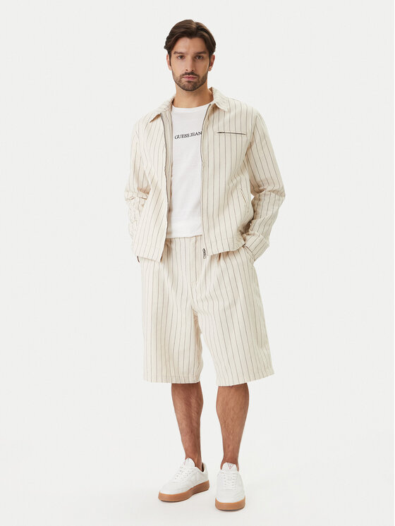 Guess Jeans Guess Jeans Джинсова куртка M6GN70 D7961 Бежевий Regular Fit