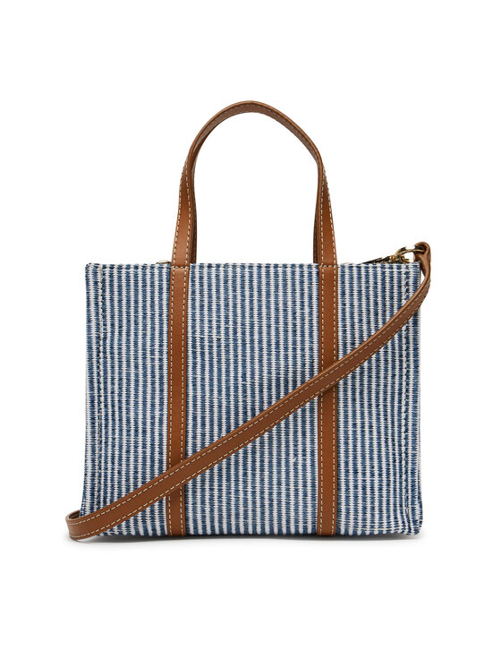 Tommy Hilfiger Tommy Hilfiger Torbica Th Premium Beach Le Mini Tote AW0AW17208 Plava