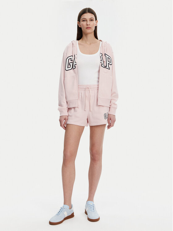 Gap Gap Szorty sportowe 870535-05 Różowy Regular Fit