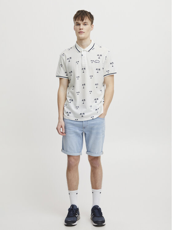 Blend Blend Поло 20715468 Білий Regular Fit