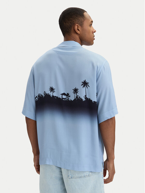 BOSS BOSS Hemd Lapisy_M 50559633 Himmelblau Relaxed Fit