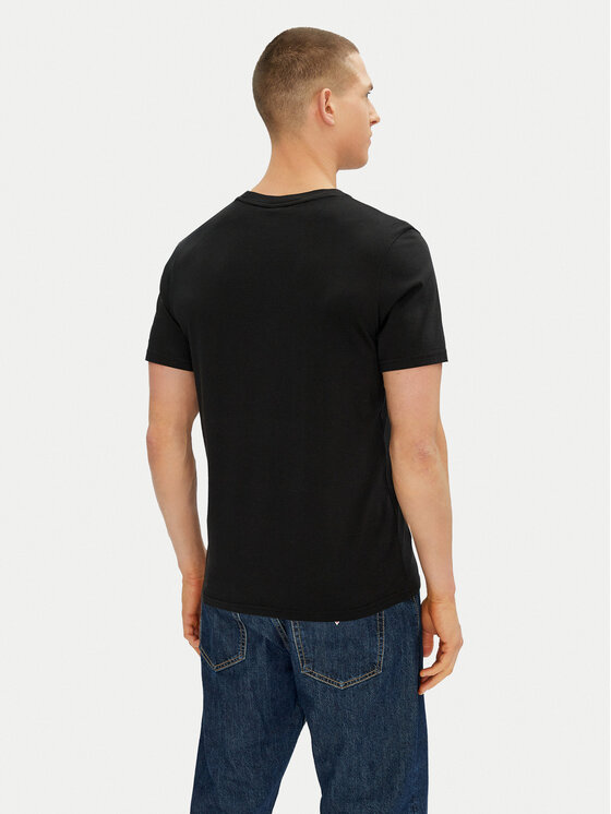 Moose Knuckles Moose Knuckles T-Shirt Conway M15MT760 Czarny Regular Fit