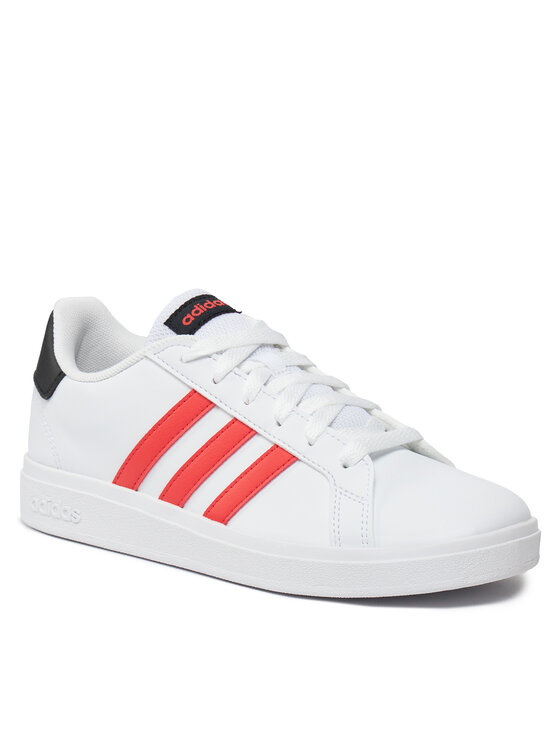 adidas Παπούτσια Grand Court Lifestyle Tennis Lace-Up Shoes IG4828 Λευκό
