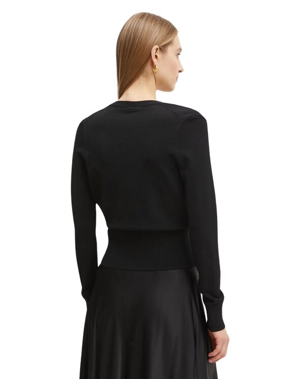 GUESS BY MARCIANO GUESS BY MARCIANO Maglione Maglia donna incrociata Nero Regular Fit