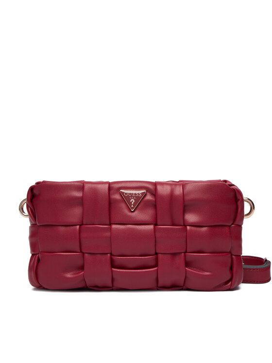 Guess Guess Дамска чанта Marion Mini HWWG80 72720 Червен