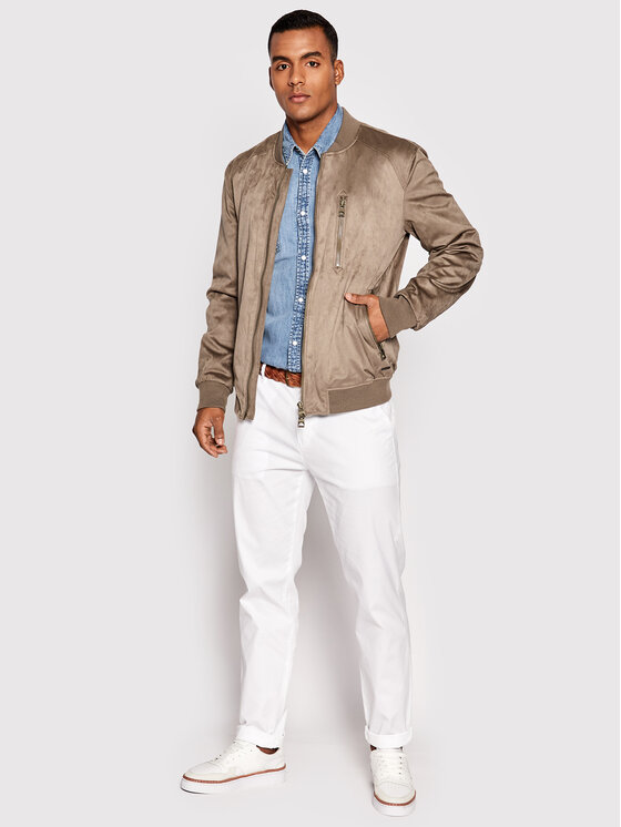 Bomber M2YL22 WEQM0 Marrone Boxy Fit