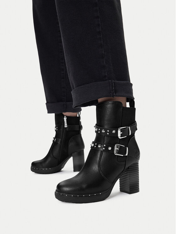 Beverly Hills Polo Club Beverly Hills Polo Club Μποτάκια EO-WS6632-01 Μαύρο