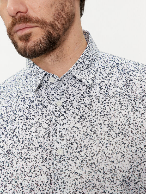 Sisley Sisley Hemd 5KEGSQ01I Bunt Regular Fit