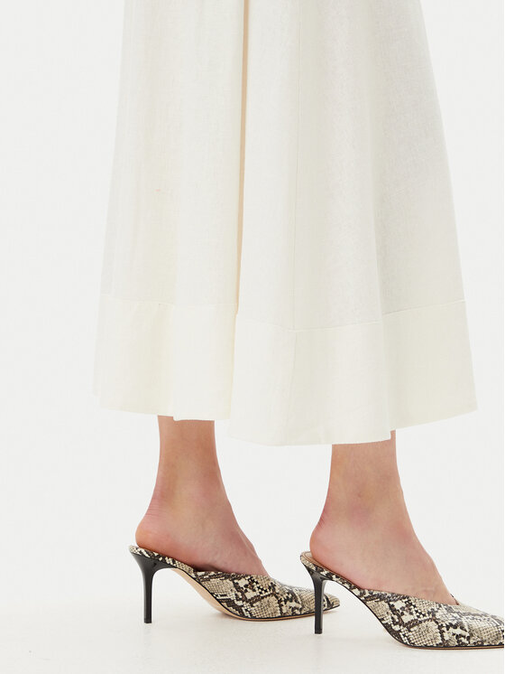YAS YAS Gonna maxi Flaxy 26036370 Bianco Regular Fit