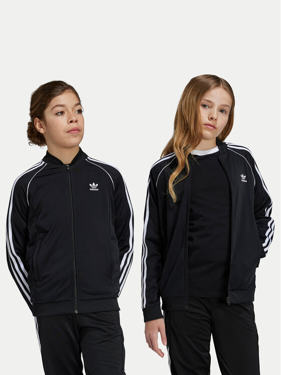 adidas adidas Mikina adicolor IX7628 Černá Regular Fit