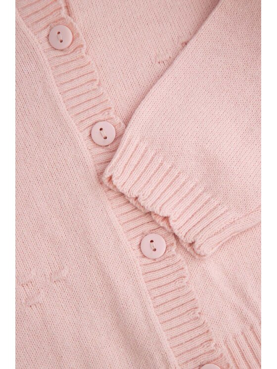 Coccodrillo Coccodrillo Sweter ZC6172201MGN-033 Różowy Regular Fit