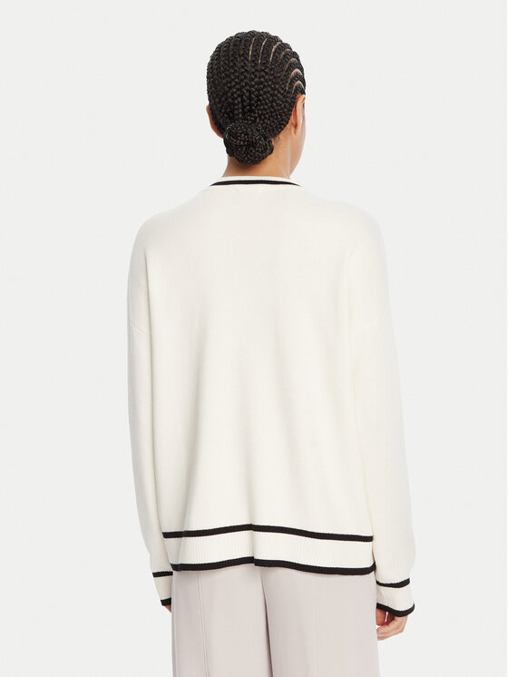 Liu Jo Sport Liu Jo Sport Pullover TF5229 MS59L Écru Regular Fit