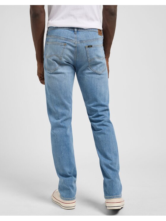 Lee Lee Jeansy DAREN ZIP FLY Niebieski Straight Fit
