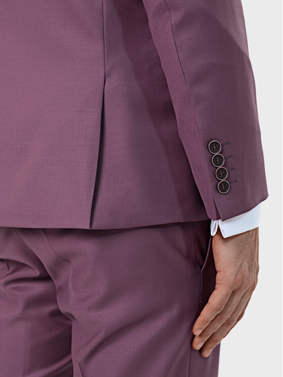 Evenemen Evenemen Garnitur Living Fioletowy Slim Fit