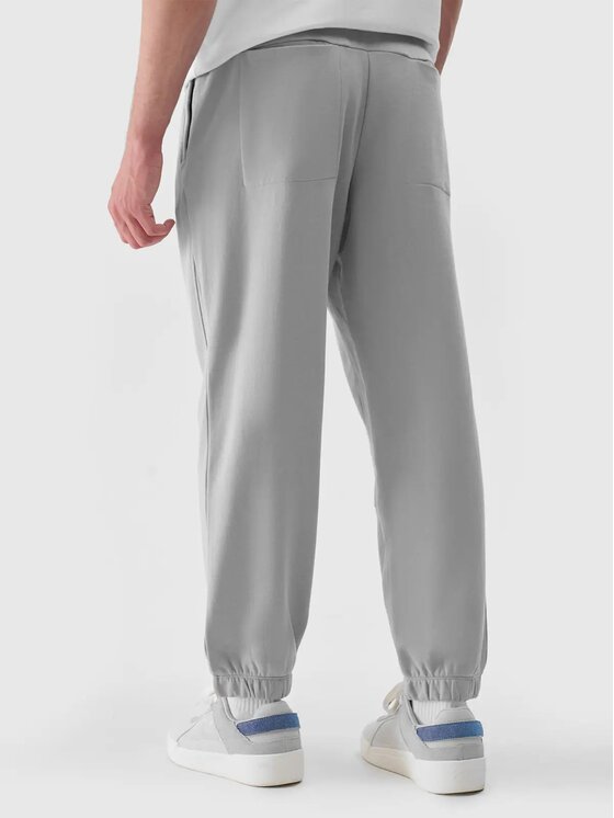 4F 4F Pantaloni da tuta 4FRAW24TTROM1171-27S Grigio Regular Fit