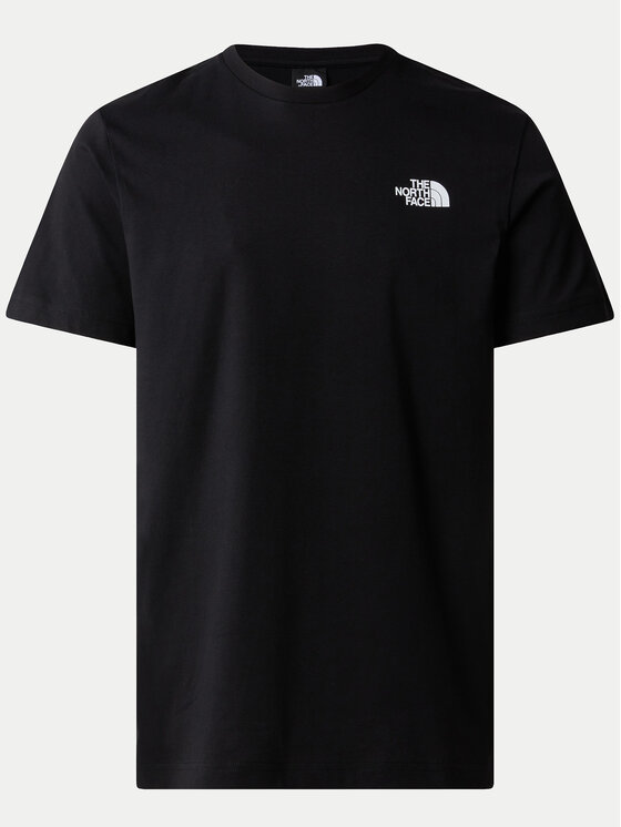 The North Face The North Face T-Shirt Redbox NF0A87NV Μαύρο Regular Fit