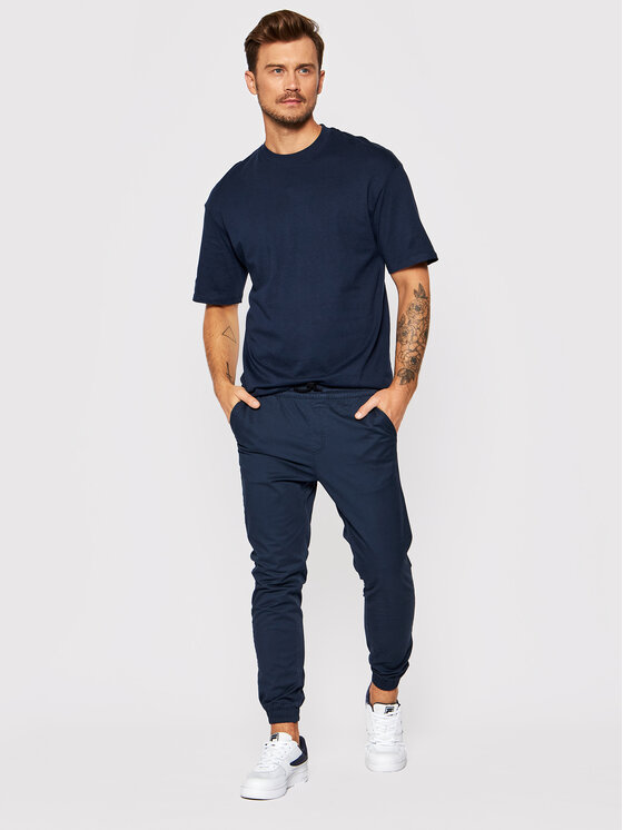 T-shirt Brink 12185628 Blu scuro Boxy Fit