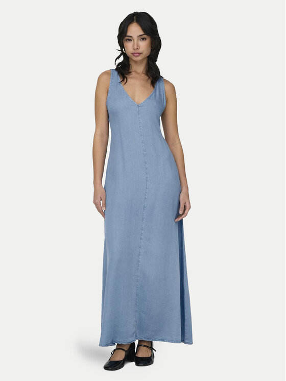 ONLY Rochie de vară Brighton 15318546 Albastru Loose Fit