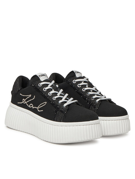 KARL LAGERFELD KARL LAGERFELD Tenisice KL42372S Crna