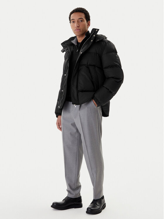 BOSS BOSS Zimní bunda H-Corbinian5 50548727 Černá Regular Fit