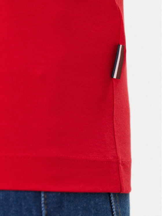 Bugatti Bugatti T-shirt 8350-75040C Rosso Regular Fit