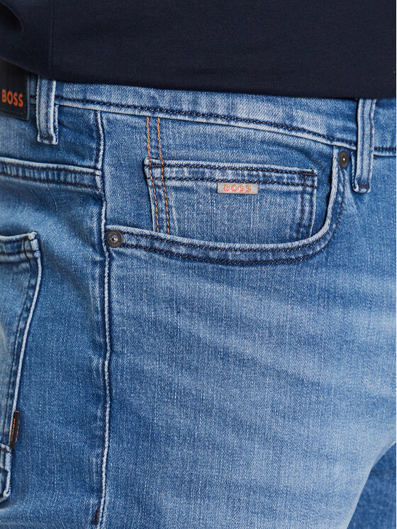 Pantaloncini di jeans 50488609 Blu Slim Fit