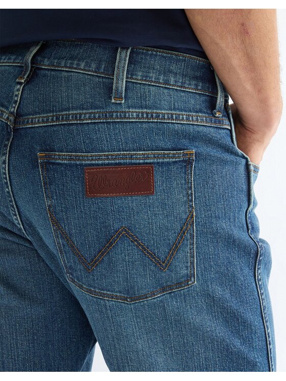 Wrangler Wrangler Jeansy FRONTIER Niebieski Loose Fit