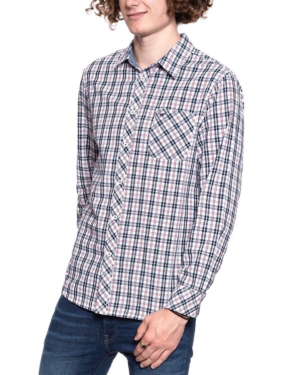 Mustang Mustang Camicia CLEMENS Nero Regular Fit