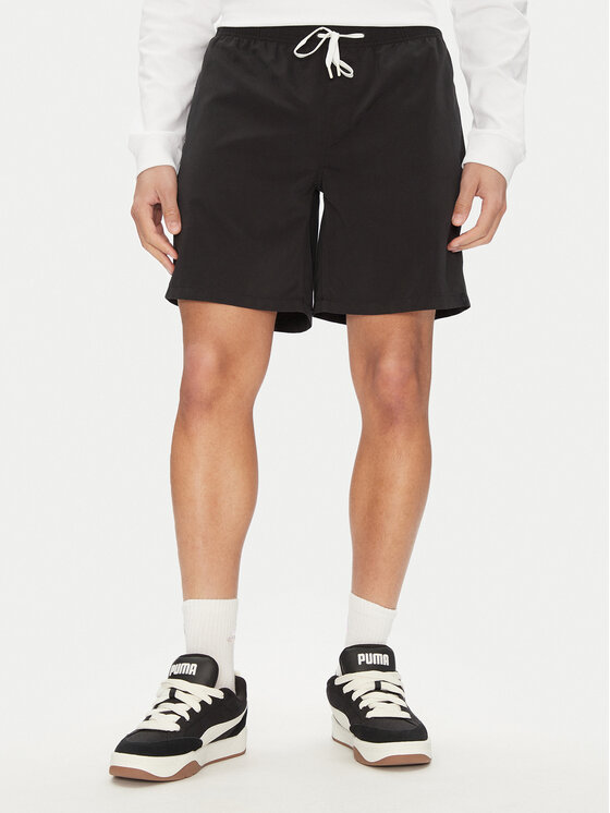 DC DC Sportske kratke hlače ADYWS03079 Crna Relaxed Fit