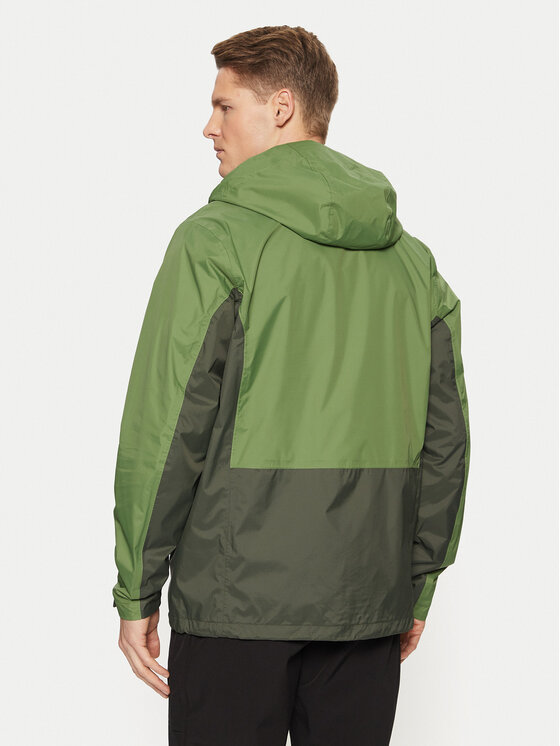 Columbia Columbia Дощовик Pouring Adventure™ III 2117171 Зелений Regular Fit