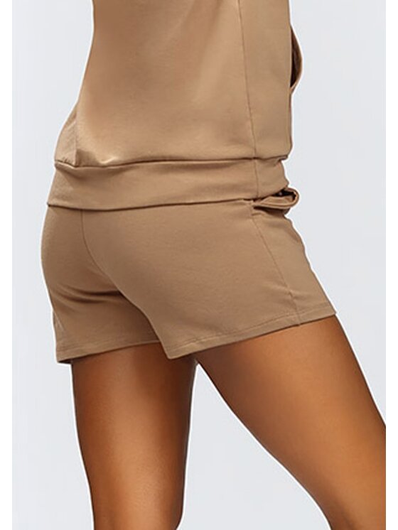 DKaren Sport DKaren Sport Spodnie dresowe Koko Brązowy Slim Fit