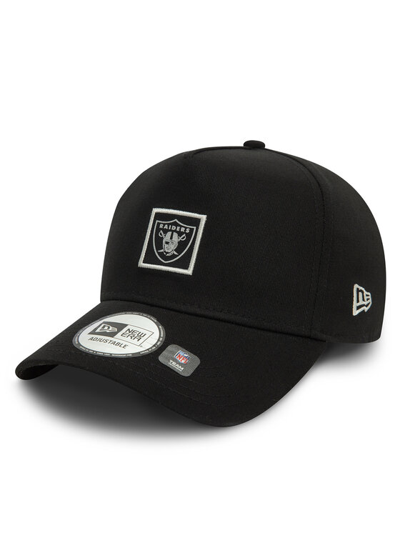 New Era New Era Czapka z daszkiem Las Vegas Raiders Metallic Patch 9FORTY E-Frame 60580709 Czarny