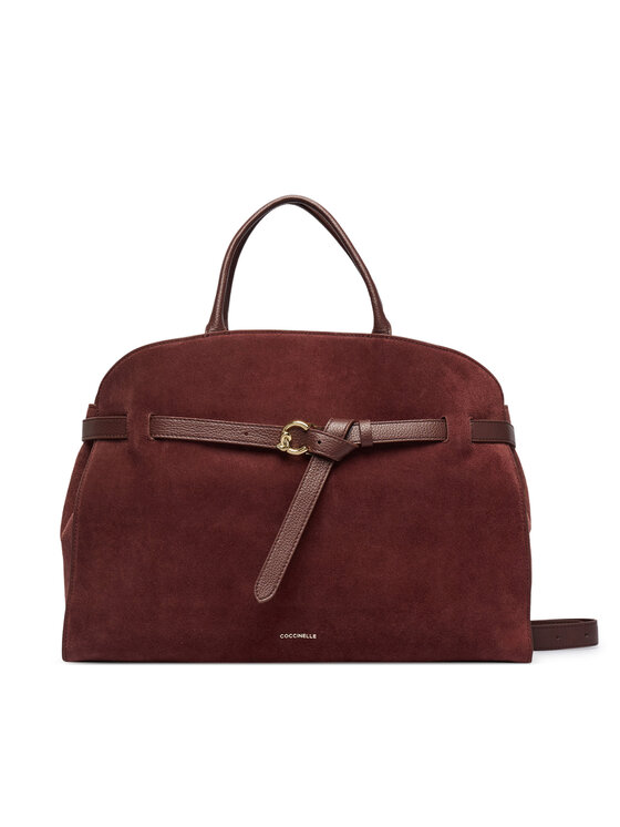 Coccinelle Coccinelle Handtasche TLB Coccinellesabine Suede Bi E1 TLB 18 01 01 Dunkelrot