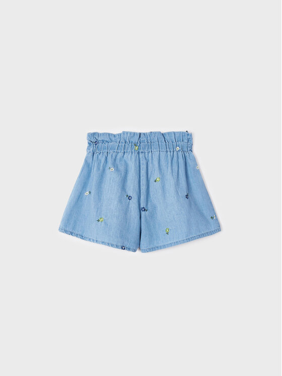 Mayoral Mayoral Stoffshorts 3908 Blau